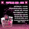 Adult Party Bucket Add-Ons