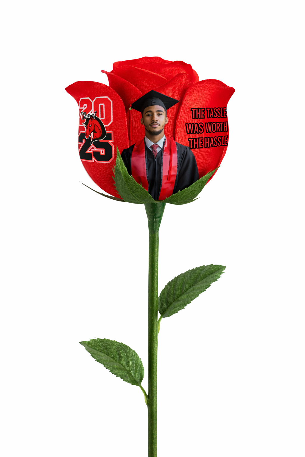 Grad Picture "Forever" Rose