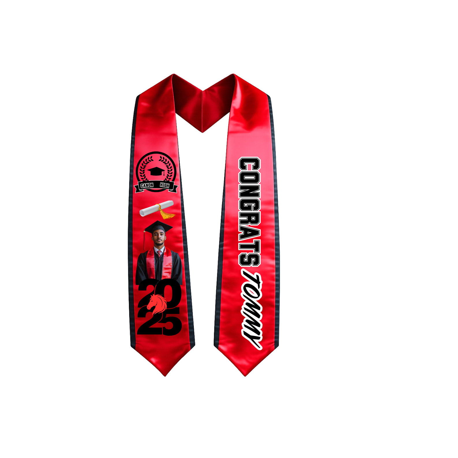 Custom Graduation Stole