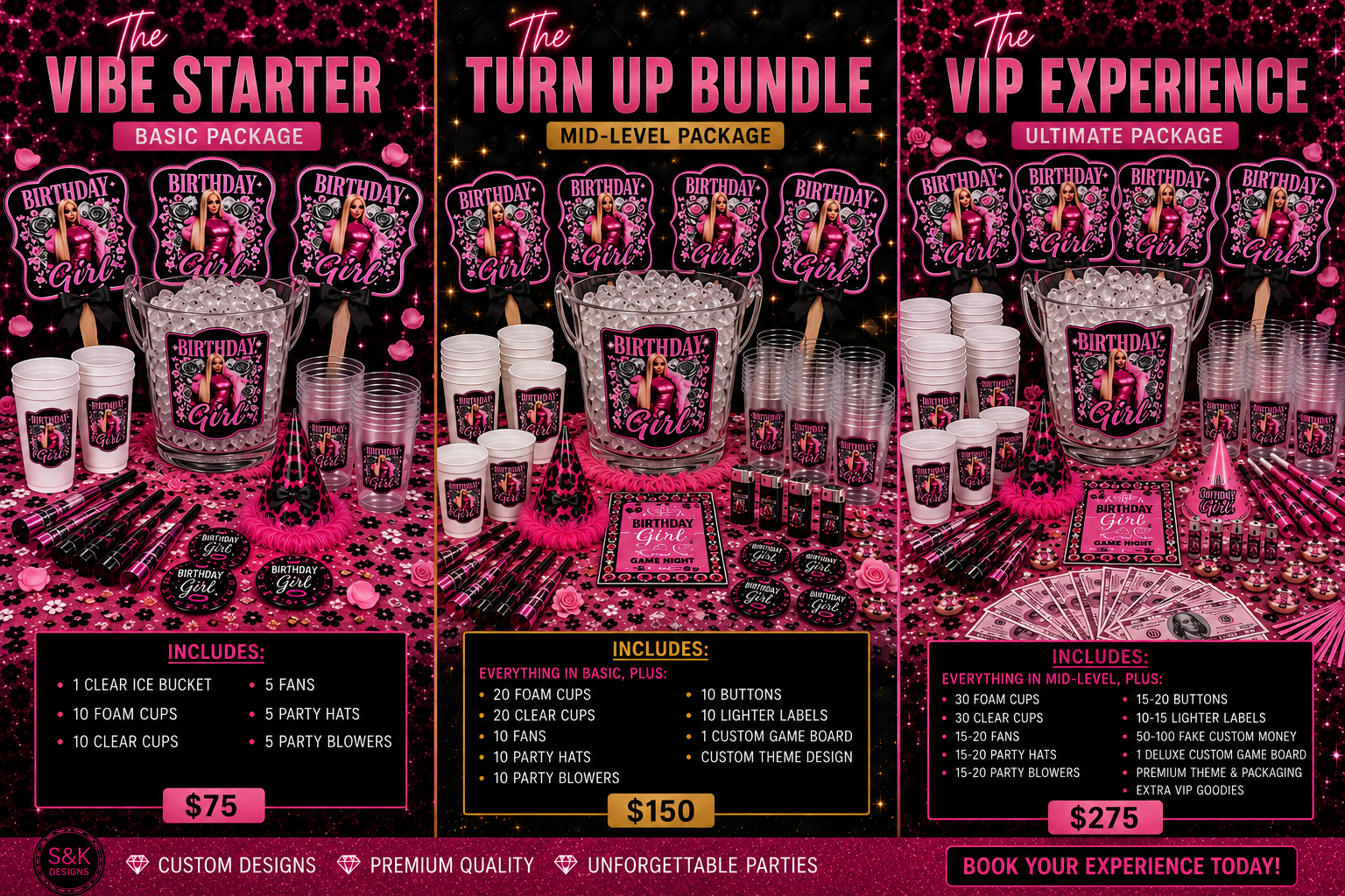 Adult Party Bucket Experience