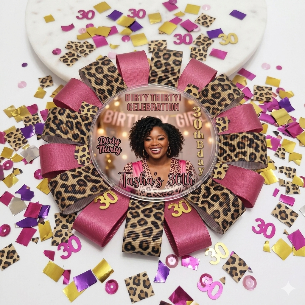 Custom Ribbon Pin